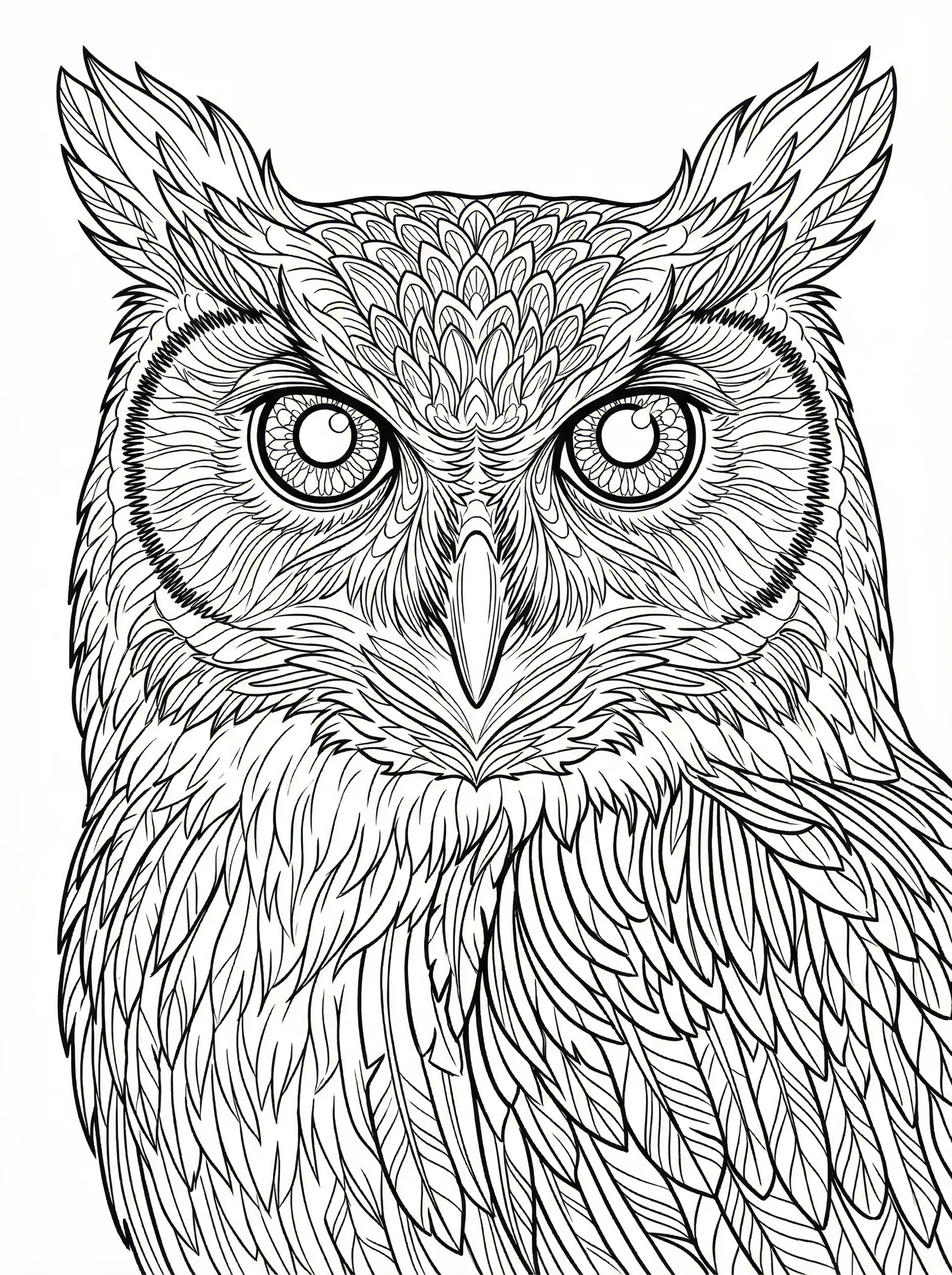 Hibou Sage - pack Animaux Majestueux